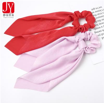 China China Products Soft Creative Wholesale Bow Pure Color Hair Accessories Women for sale