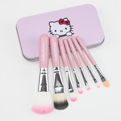 China Easily Apply Makeup Brush Gift Set 7PCS In Box Beauty Make Up Tools for sale