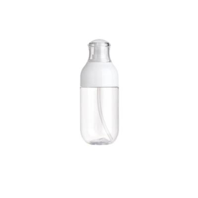 China Recycle In Stock 30/50/80/100/120/150/200ml Transparent Makeup Packaging Bottle PET Plastic Spray Bottles for sale