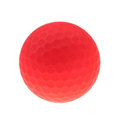 China Golf Play New Bright Color Matte Color Tournament Range Golf Balls Can Customized Color for sale