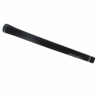 China Customized Black Rubber Golf Grip , Wooden Rubber Iron Golf Grips Black Rubber Grips for sale