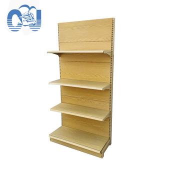 China High Quality SRI Good Price Grain Shelf Supermarket Wooden Display Rack (Cold Rolled Steel) 4 Layers for sale