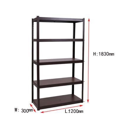 China 2021 new household supermarket shelf multi-function angle steel frame storage single-sided multi-layer rack storage cabinet for sale