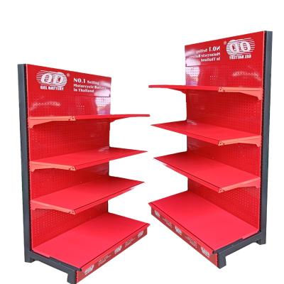 China Single Sided Retail Store Shelves Can Be Customized To Size Store Shelves Display Basket Shelves for sale