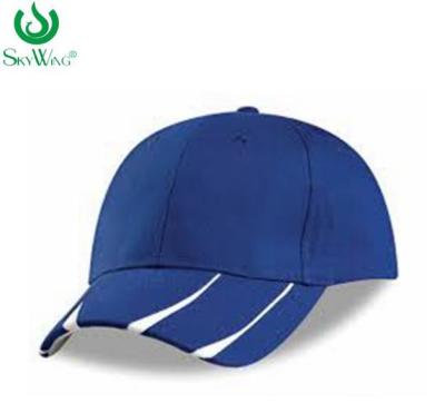 China 6 Panel Custom Embroidered Flexfit Hats 100% Cotton  Hard Pre - Curved for sale