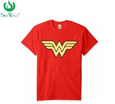 China Professional Iron - On Embroidered Tee Shirts Anti - Shrink Summer Style for sale