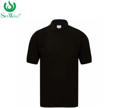 China Short Sleeve Custom Logo Polo Shirts Embroidered  Golf Polo Shirts Blank Design for sale