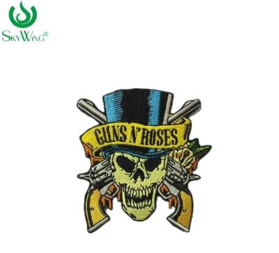 China Colorful Personalised Embroidered Badges Sew On Patches For Motorcycle Vests for sale