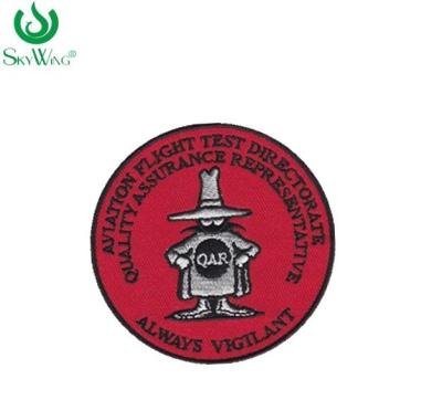 China Clothing  Individual Custom Embroidered Patches Washable For  Hats for sale