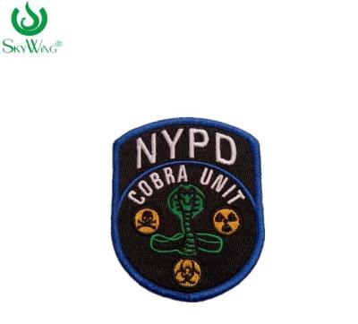 China Professional Handmade Embroidered Sew On Badges  Laser - Cut Technique for sale