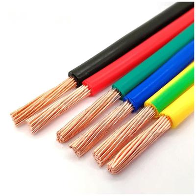 China House using flexible XLPE PVC insulated and sheathed RVV copper cable multi-cord for sale