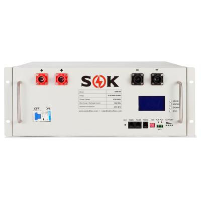 China Energy Storage System SOK SK48V100 LifePO4 Lithium Battery | 48V 100AH ​​| Server support farm for sale