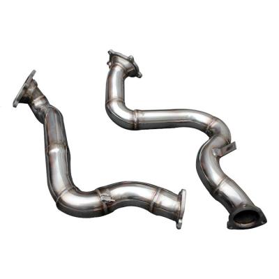 China Automotive Exhaust System Performance Stainless Steel Mufflers Exhaust Downpipe For AUDI RS6 for sale