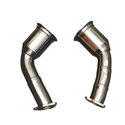 China Exhaust System Stainless Steel Automotive Exhaust Pipes Exhaust Downpipe For AUDI RS5 B8 B9 for sale