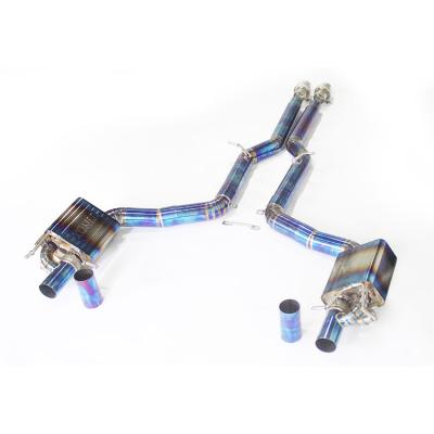 China Chinese Automotive Valvetronic Exhaust System Factory Price High Performance Exhaust System Titanium Alloy For Mercedes BENZ W204 C63 AMG Exhaust for sale