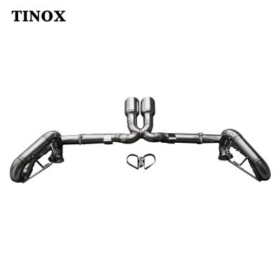 China Automotive Exhaust Performance 304 Stainless Steel System High Exhaust Catback For Porsche 911 (992)GT3 Exhaust for sale