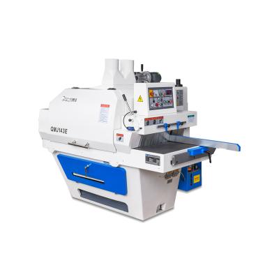 China QCM QMJ143E Horizontal Multi-bladed Ripping Saw Wood Cut Table Sawing Machine Automatic Wood Cutter Ripping Saw for sale