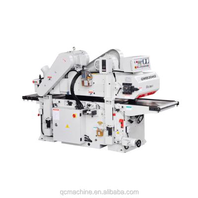 China Woodworking QMB204G Automatic Surface Planer Double Sides Shaper 2 Axis Double Side Moulder for sale