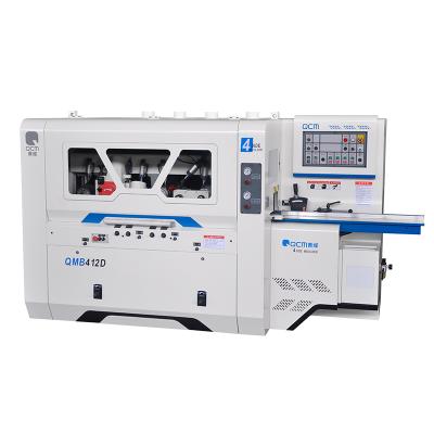 China Thicknesser Planer Woodworking Machine Table Moulder Four Side Series QMB412D Floor Planing Woodworking Machinery for sale