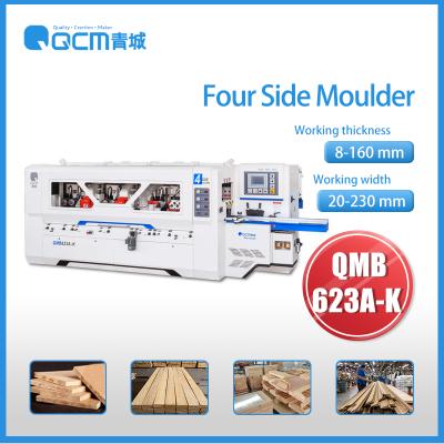 China Woodworking Floor Woodworking Machinery QMB623 A-K Four Side Moulder 4 Head Woodworking Face Planer for sale