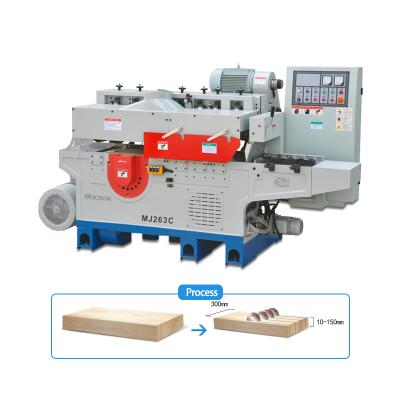 China MJ263C Horizontal Multi-bladed Ripping Saw Wood Cutter Machine Blade Ripping Wood Saw Multi for sale