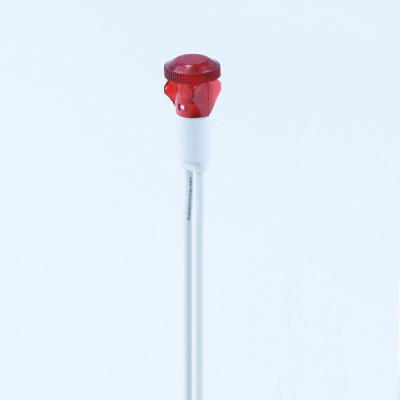 Cina Colore rosso A-24 Diodo a LED 24VDC Indicatore di luce pilota 0.3W Potenza in vendita