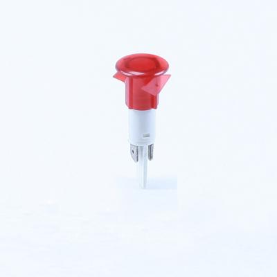 Cina RoHS 12 Volt luci di avvertimento a LED 0,5W A-14-3 Luce pilota rossa in vendita