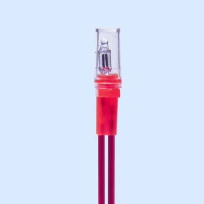 Chine A-06-1S Lampe pilote 10 mm 0,3w Lumière pilote à LED rouge 12V 24V à vendre