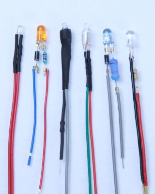 China home appliances wire harness Indicator Light Neon Glass Tubing Red Glass Tubes For Neon Signs for sale