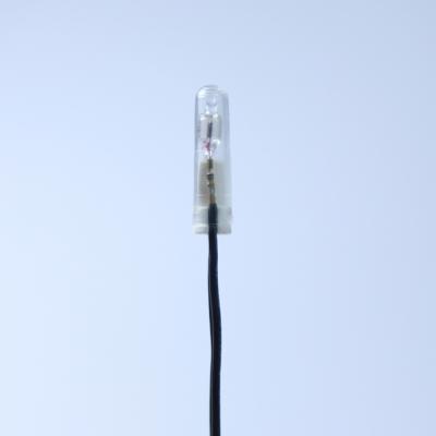 China Plastic Material 12V Red Indicator Light White Neon Lamp for sale