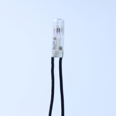 China Electric water heater indicator light   Neon Lamp Black Cable 0.5mm2 PVC Phone Indicator Light for sale