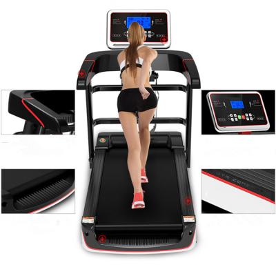 China Anti-Wear and Protect Knees High Quality Tablet Foldable Treadmill with Connection for sale