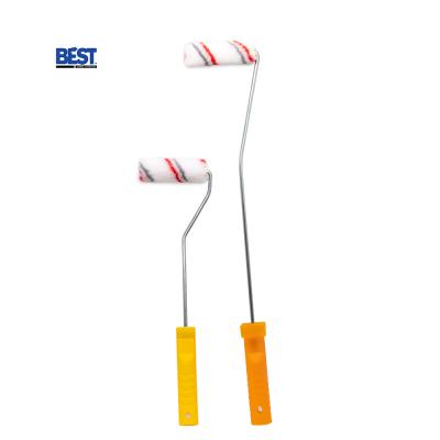 China Decoration of high quality polyester white roller styling tool screw handle plastic paint roller brush kit for sale