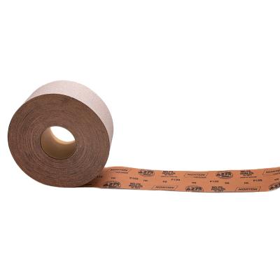 China Waterproof NORTON A275 B-Weight RE P240 Emery Paper Roll Long Life for sale