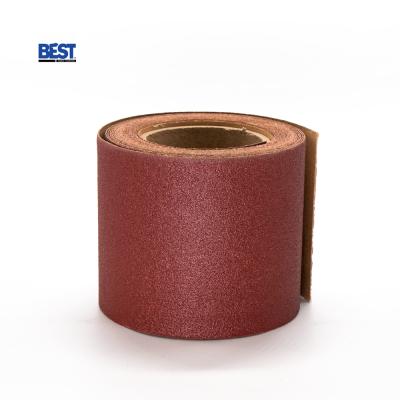 China Waterproof Wild Cat Brand Fabric Backing Cat Sand Paper Soft Emery Paper Roll for sale