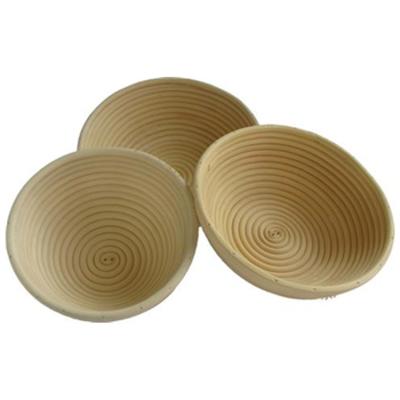 China Factory wholesale 100% pure nature rattan cane round bannetons viable high quality with striped for sale