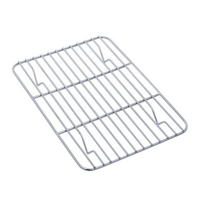 China Sustainable Thick Wire Cake Bread Cooling Rack Stainless Steel Cooling Net Grilling Rack For Bakery for sale