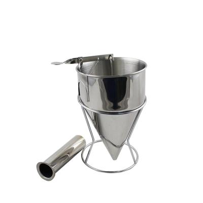 China Viable Batter Dispenser Stainless Steel Batter Dispenser Stainless Steel Funnel Batter Mixer Baking Dispenser for sale