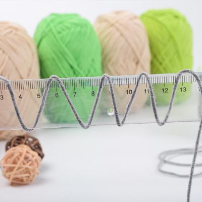 China New Anti-Static Promotional Baby Milk Soft Cotton DIY Hand Knitting Crochet Yarn With Rich Colors For Sweater for sale