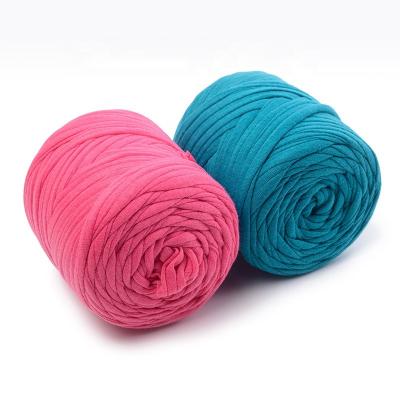 China Thick fancy space dyed T-shirt yarn for crocheting diy tools for hand knitting for sale