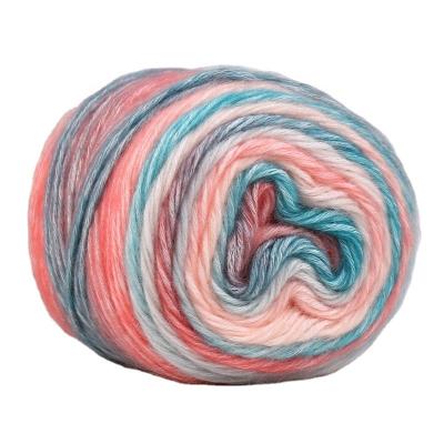 China 35%Cotton55%Acylic10%Wool Mixed Yarn Colorful Fancy Crochet Cake Abrasion-Resistant Acrylic Yarn for sale