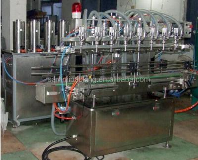 China Automatic Bottle Filling System With Labeling And Capping Machines for sale