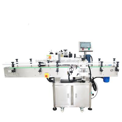 Chine Adhesive Sticker Label Applicator Water Ampoule Vial Automatic Round Glass Bottle Labeling Machine à vendre