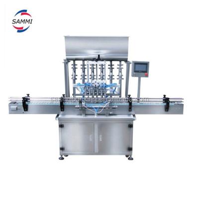 China 6 bocal Máquina automática de enchimento de creme Acionada pneumaticamente para alimentos e bebidas à venda