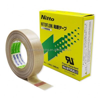 China Nitto 973UL Nitto 903 PTFE Fiberglass Tape Film Tape for Sealing Nitto Tape 0.13mm×13mm×10m 973UL-S for sale