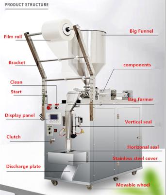 Chine Hot Sale Automatic Juice Sauce /Liquid Oil Pouch Packing Machine/water pouch packing machine à vendre