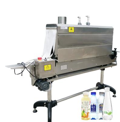 China Automatic Heat Shrink Steam Tunnel Drinking Bottled Water Shrinkable Film Wrapping Packaging Machine for sale