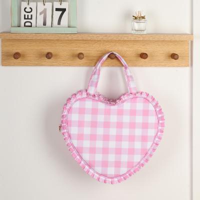 China High Quality Stripe Hive Purse Bag Balance Shoulder Strap Adjustable Hive Mini Heart Gingham Tote for sale