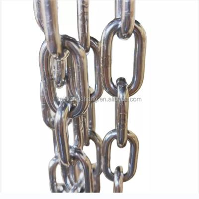 China Used as a lanyard chains high quality  standard stainless steel link chain, SUS304 3mm for sale