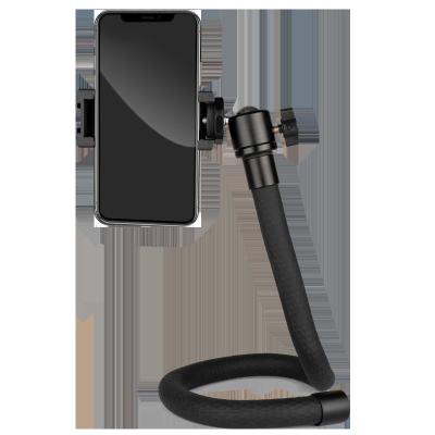 China Outdoor Live Desktop Photography Handheld Vlog Shoot Portable Monopod Phone Holder for sale